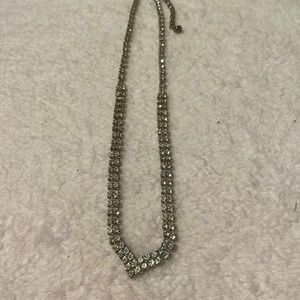 Rhinestones.      Necklace